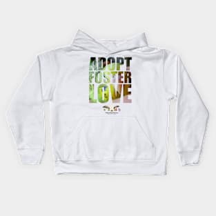 Adopt Foster Love! Baby Budgie! Kids Hoodie